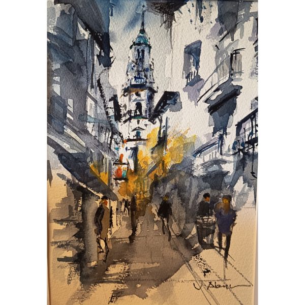 Obra Calle E Iglesia Santo Tomas Foto Destacada