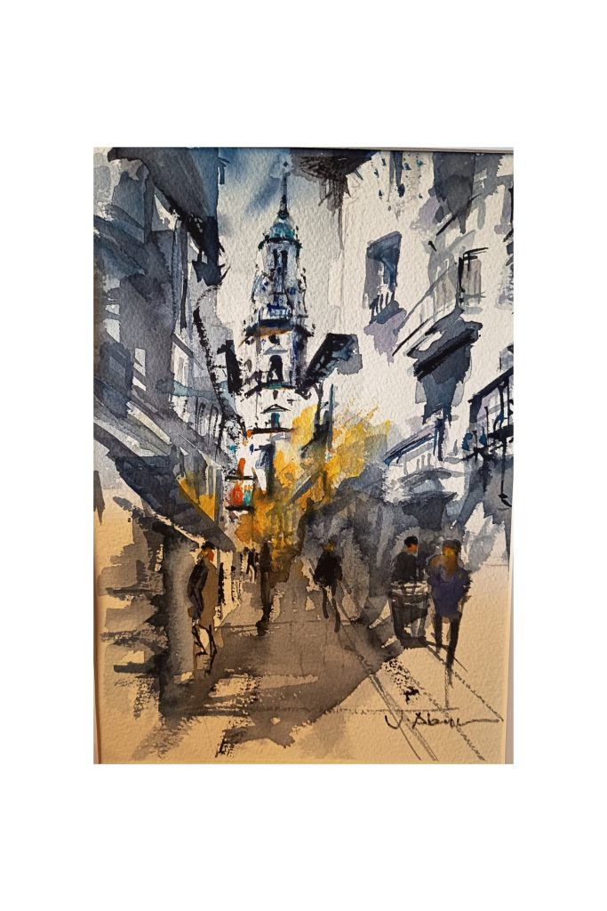 Obra Calle E Iglesia Santo Tomas Foto Destacada