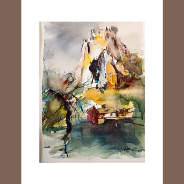 Obra Plaza En Color Foto Destacada