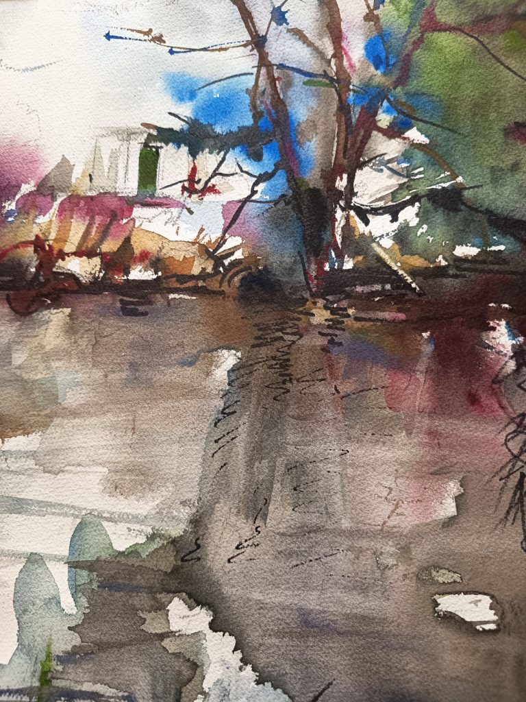 Obra Reflejos En El Viano Ii Foto Destacada